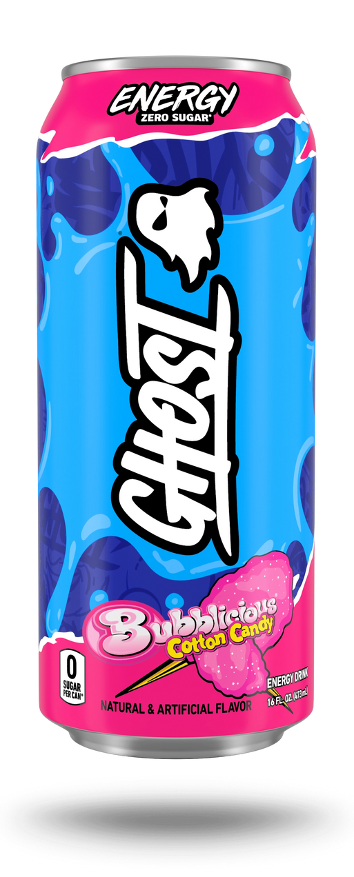 GHOST® ENERGY x BUBBLICIOUS® | BUBBLICIOUS® "COTTON CANDY"