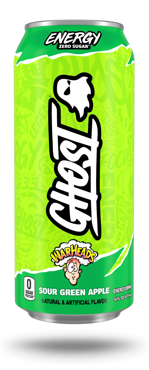 GHOST® ENERGY x WARHEADS® | WARHEADS® "SOUR GREEN APPLE"
