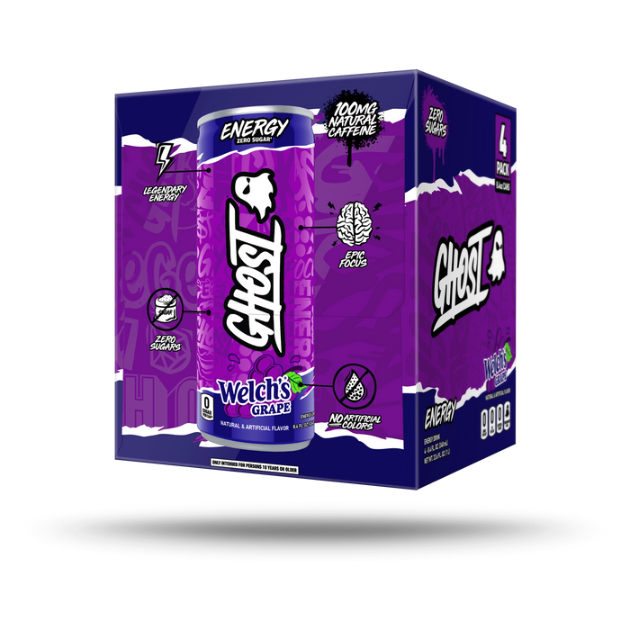 GHOST® ENERGY 8.4OZ 4-PACK x WELCH'S® | WELCH'S® "GRAPE" 4-PACK