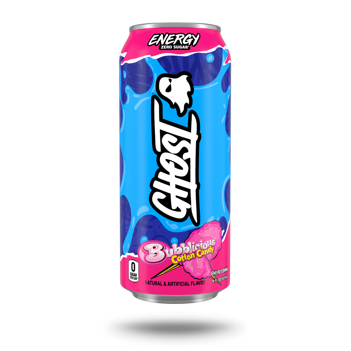 GHOST® ENERGY x BUBBLICIOUS® | BUBBLICIOUS® "COTTON CANDY"