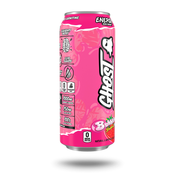 GHOST® ENERGY x BUBBLICIOUS® | BUBBLICIOUS® "STRAWBERRY SPLASH"