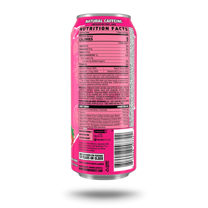 GHOST® ENERGY x BUBBLICIOUS® | BUBBLICIOUS® "STRAWBERRY SPLASH"