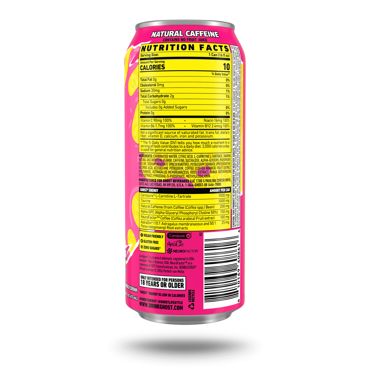 GHOST® ENERGY x BUBBLICIOUS® | BUBBLICIOUS® ORIGINAL