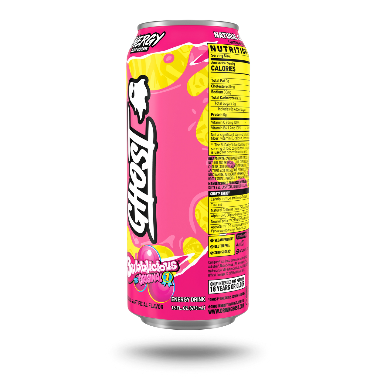 GHOST® ENERGY x BUBBLICIOUS® | BUBBLICIOUS® ORIGINAL