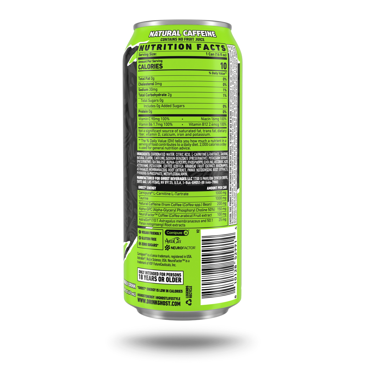 GHOST® ENERGY | ELECTRIC LIMEADE