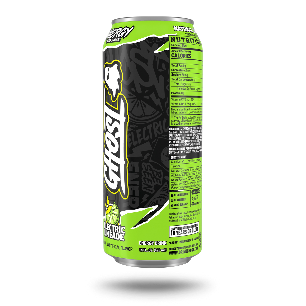 GHOST® ENERGY | ELECTRIC LIMEADE