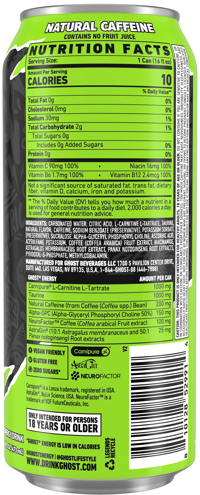 Raspberry Ghost GHOST® ENERGY | RASPBERRY CREAM – DRINKGHOST