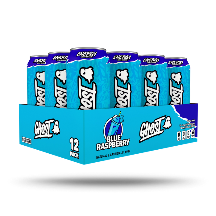 GHOST® ENERGY CASE | BLUE RASPBERRY