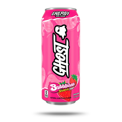 GHOST® ENERGY x BUBBLICIOUS® | BUBBLICIOUS® "STRAWBERRY SPLASH"