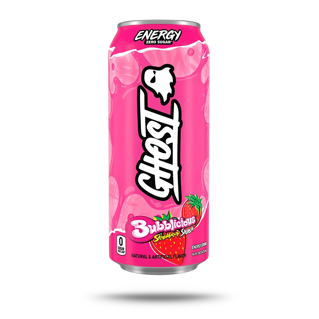 GHOST® ENERGY x BUBBLICIOUS® | BUBBLICIOUS® "STRAWBERRY SPLASH"