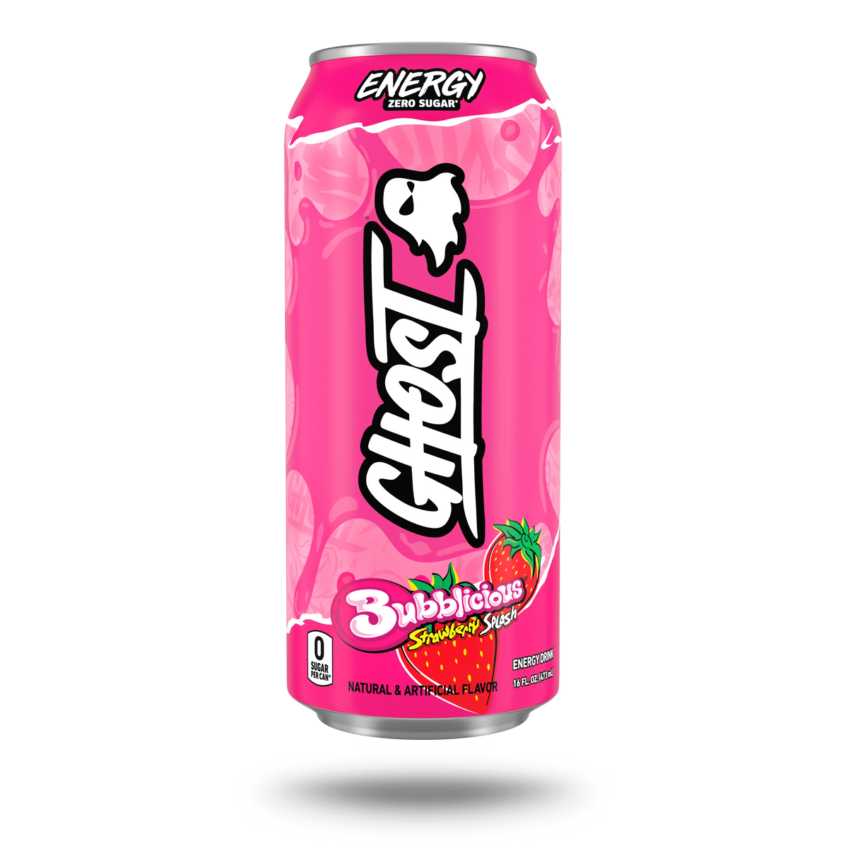 GHOST® ENERGY x BUBBLICIOUS® | BUBBLICIOUS® "STRAWBERRY SPLASH"
