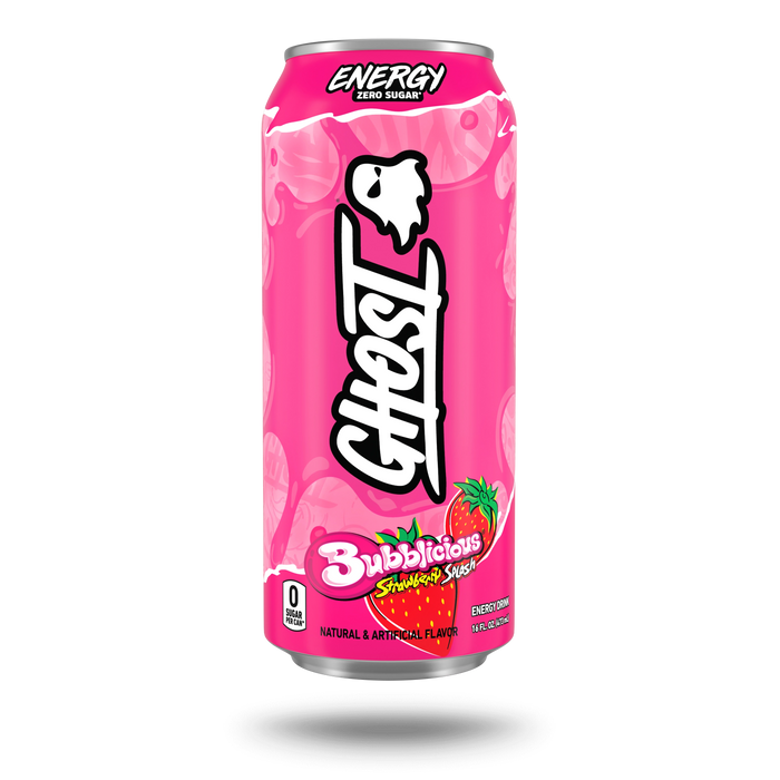 GHOST® ENERGY x BUBBLICIOUS® | BUBBLICIOUS® "STRAWBERRY SPLASH"