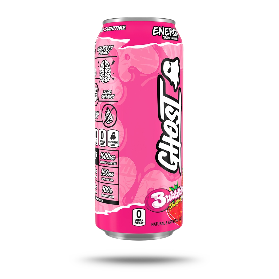 GHOST® ENERGY x BUBBLICIOUS® | BUBBLICIOUS® "STRAWBERRY SPLASH"