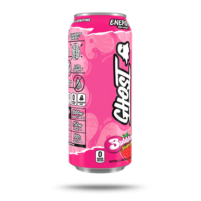 GHOST® ENERGY x BUBBLICIOUS® | BUBBLICIOUS® "STRAWBERRY SPLASH"