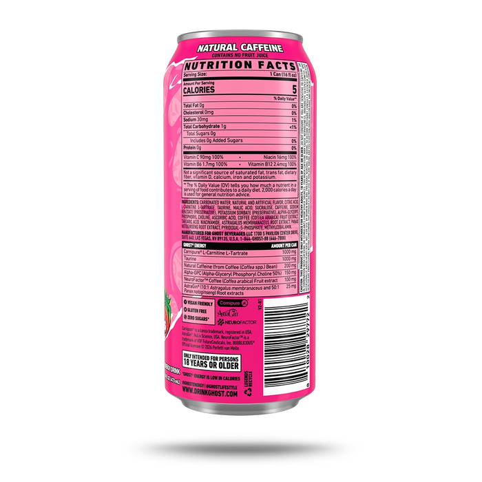 GHOST® ENERGY x BUBBLICIOUS® | BUBBLICIOUS® "STRAWBERRY SPLASH"