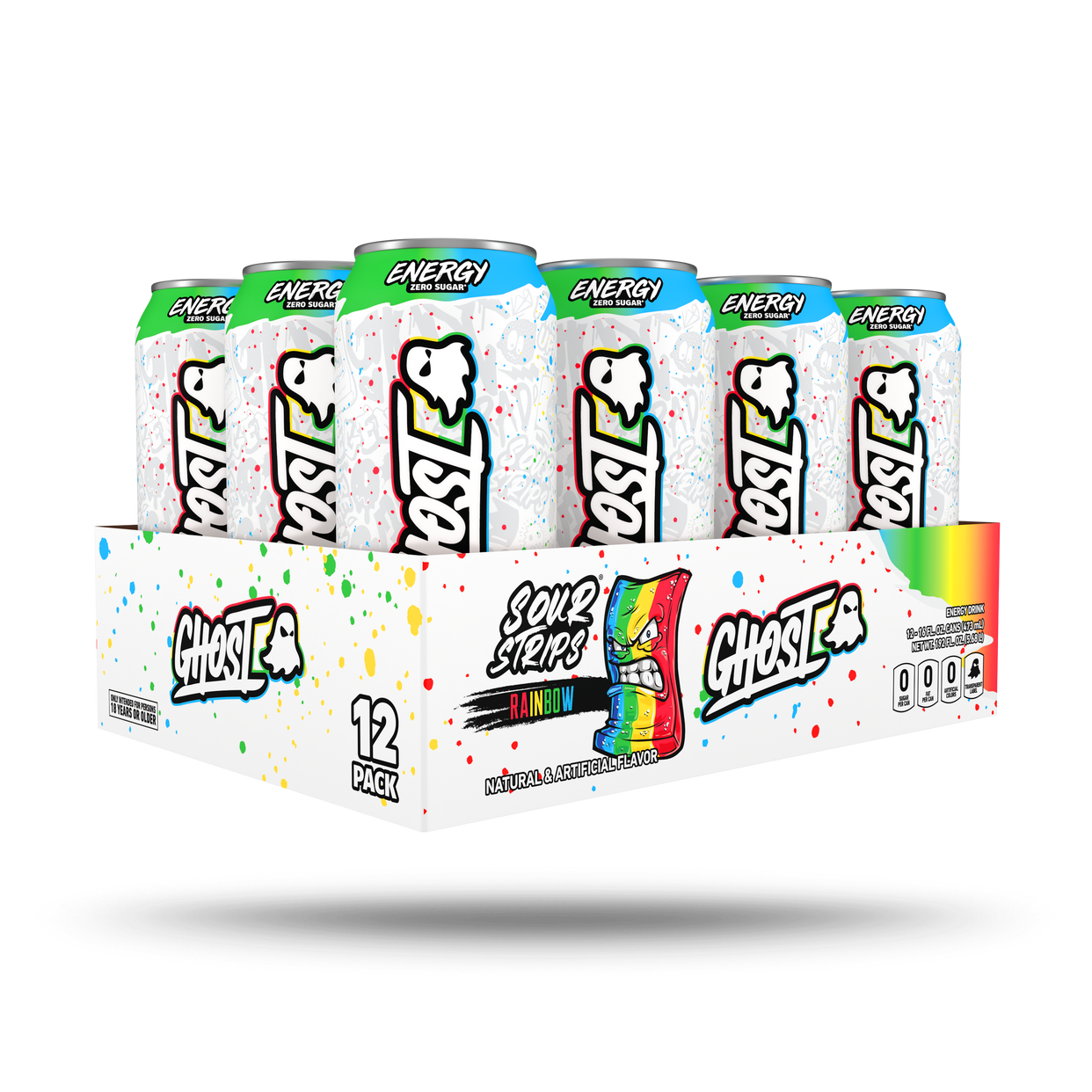 GHOST® ENERGY x SOUR STRIPS® | SOUR STRIPS® "RAINBOW"