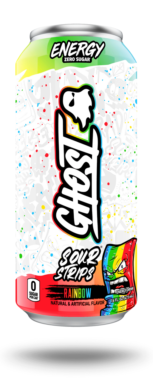 GHOST® ENERGY x SOUR STRIPS® | SOUR STRIPS® "RAINBOW"