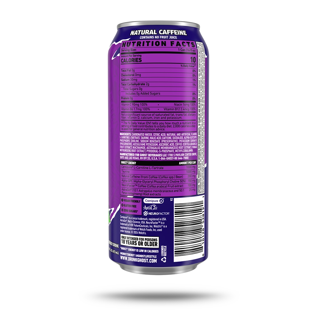 GHOST® ENERGY x WELCH'S® | WELCH'S® "GRAPE"