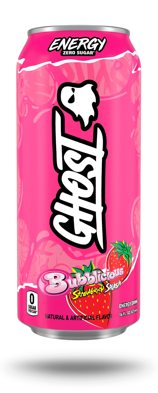 GHOST® ENERGY x BUBBLICIOUS® | BUBBLICIOUS® "STRAWBERRY SPLASH"
