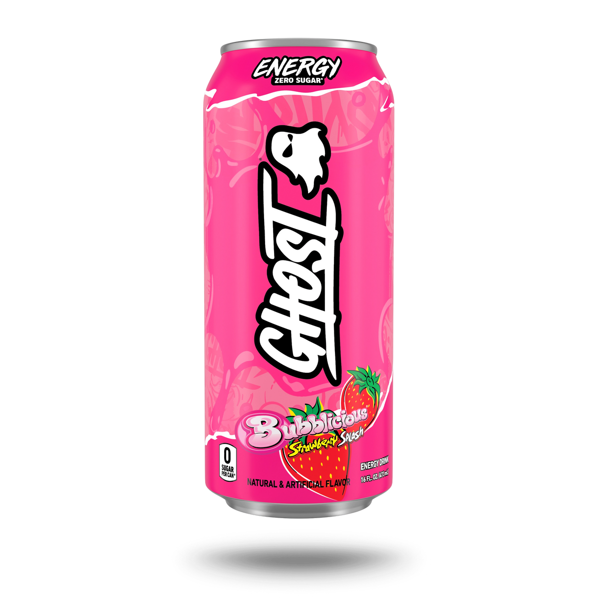 GHOST® ENERGY x BUBBLICIOUS® | BUBBLICIOUS® "STRAWBERRY SPLASH"