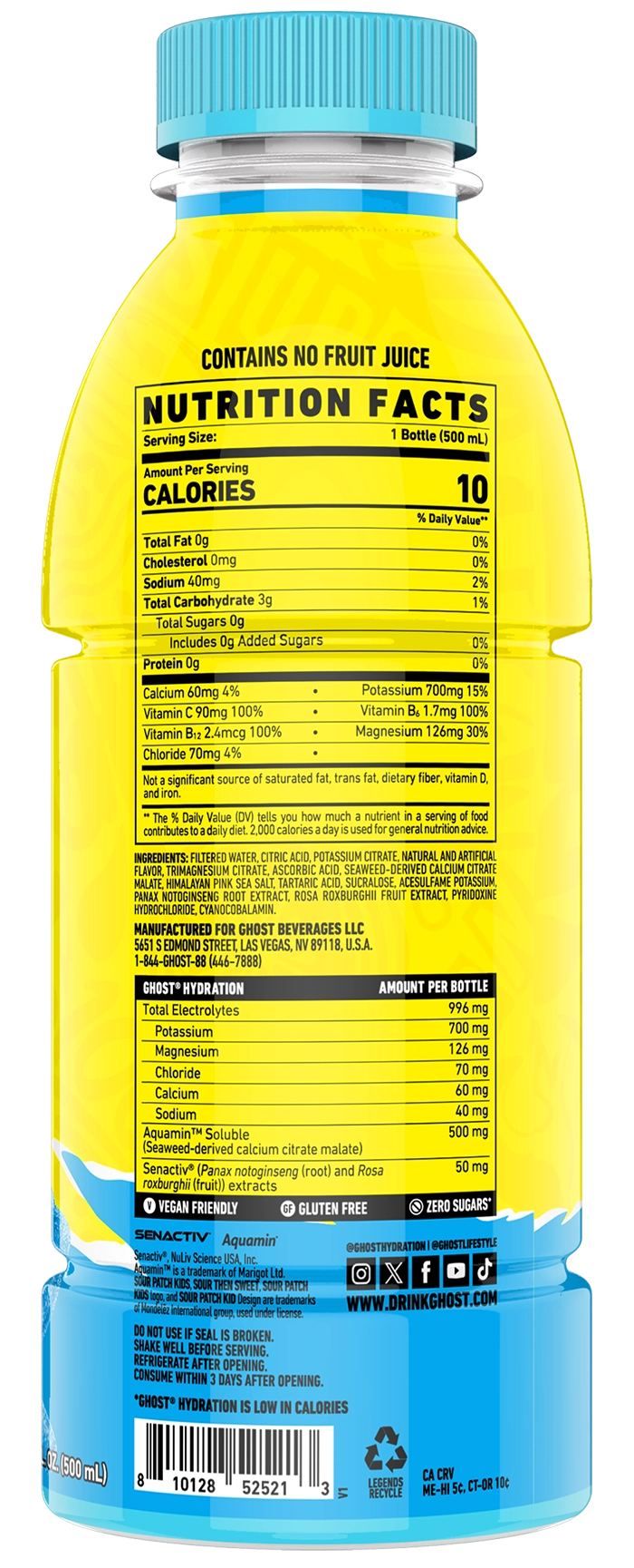 GHOST® HYDRATION – DRINKGHOST