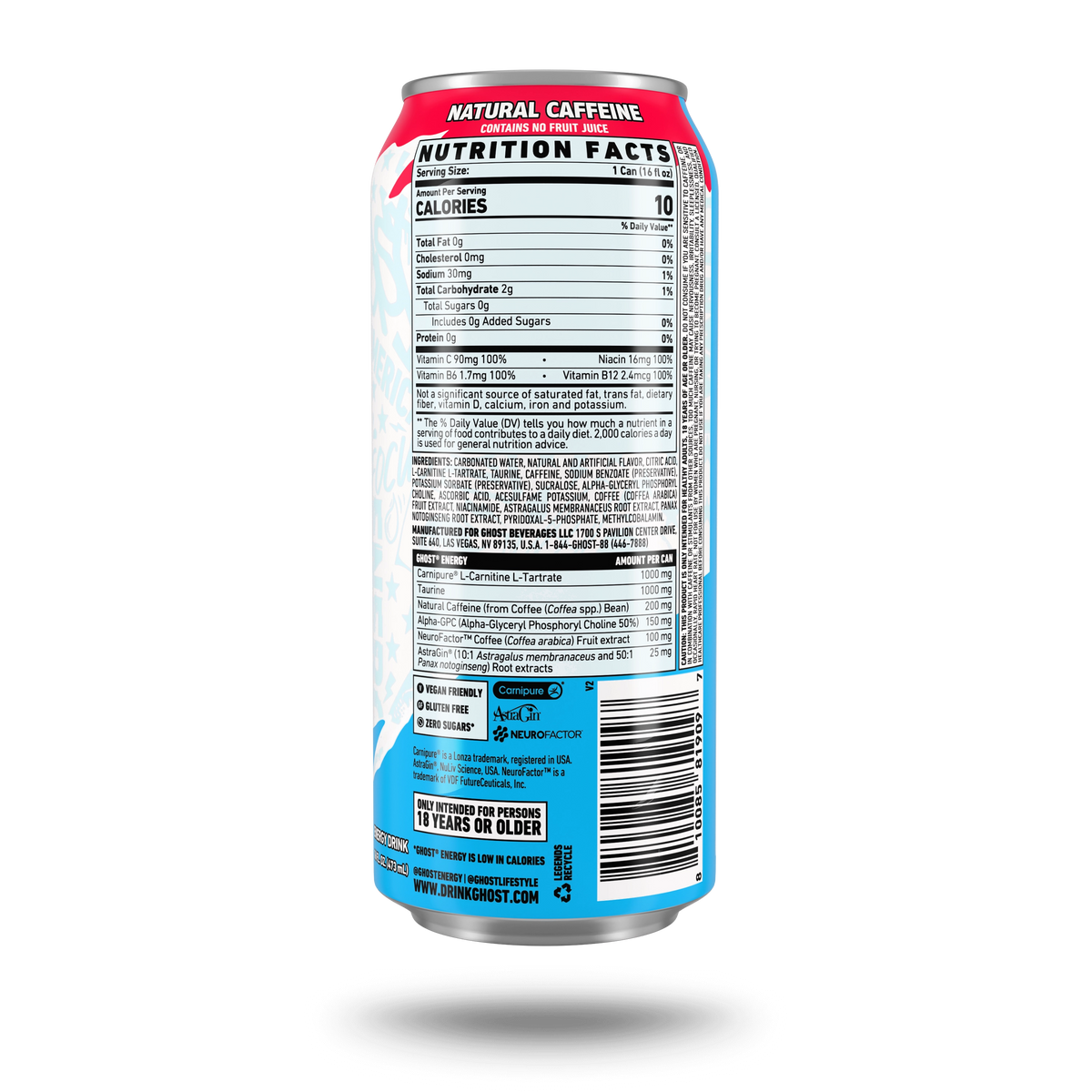 GHOST® ENERGY | 'MERICA POP