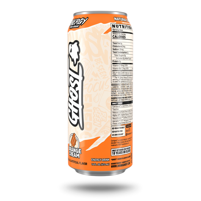 how much l carnitine is in ghost energy drink GHOST® ENERGY