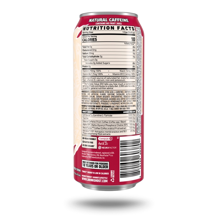 GHOST® ENERGY | RASPBERRY CREAM