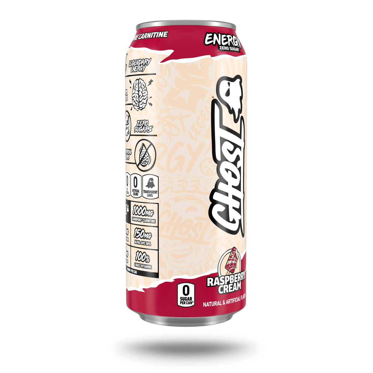 GHOST® ENERGY | RASPBERRY CREAM – DRINKGHOST
