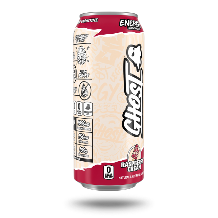 GHOST® ENERGY | RASPBERRY CREAM – DRINKGHOST