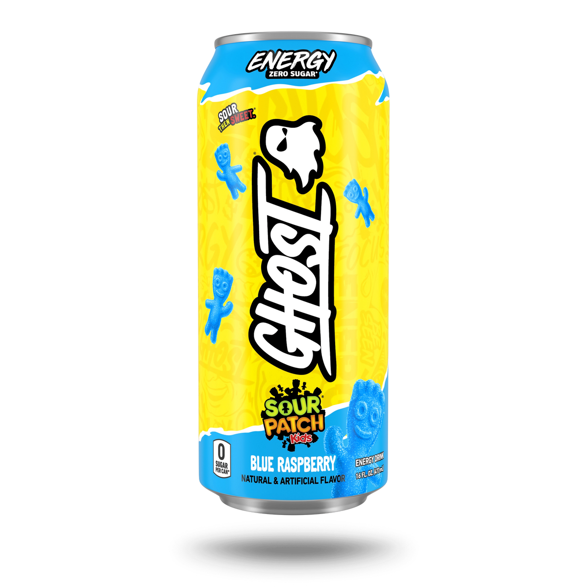 Blue Raspberry Ghsost GHOST® ENERGY | 'MERICA POP – DRINKGHOST