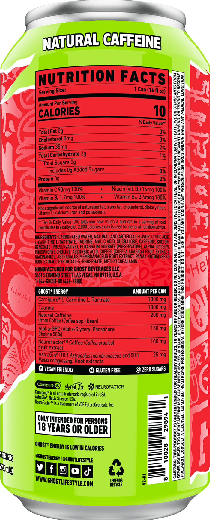 GHOST® ENERGY CHERRY LIMEADE DRINKGHOST